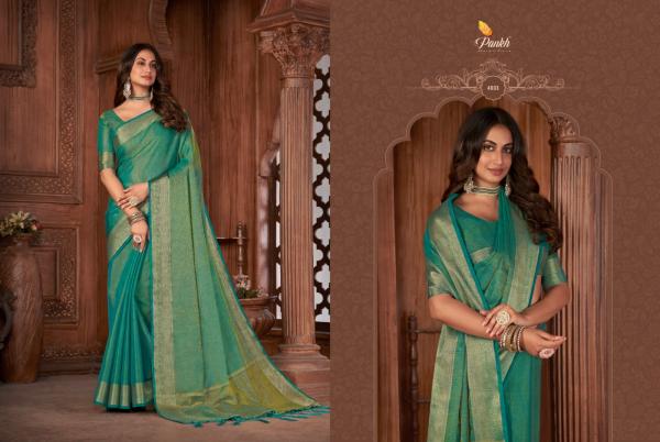 Pankh Anushka Vol 1 Linen Khadi Silk Saree Collection